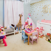 When the play room was her bedroom
